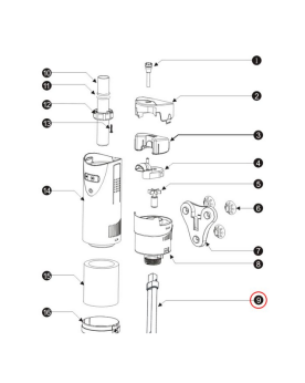 Ampoule UV de remplacement Sunsun pour sterilisateur CUP-807