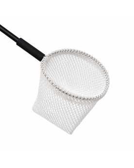 Épuisette sélection crevettes maille rigide noire diamètre 5cm