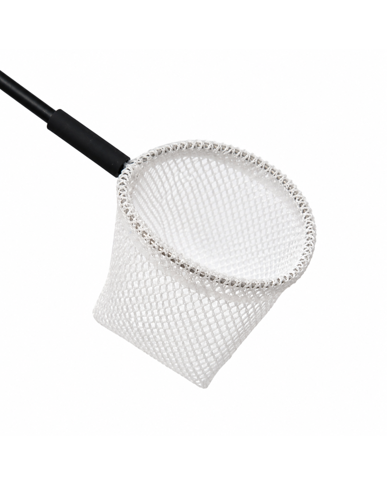 Épuisette sélection crevettes maille rigide noire diamètre 5cm