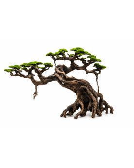 Piaozhi Bonsai en ceramique 56x34x15 cm, realiste