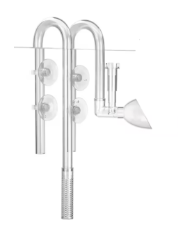 Lily Pipe Acrylique AquaPro Premium entree sortie avec diffuseur