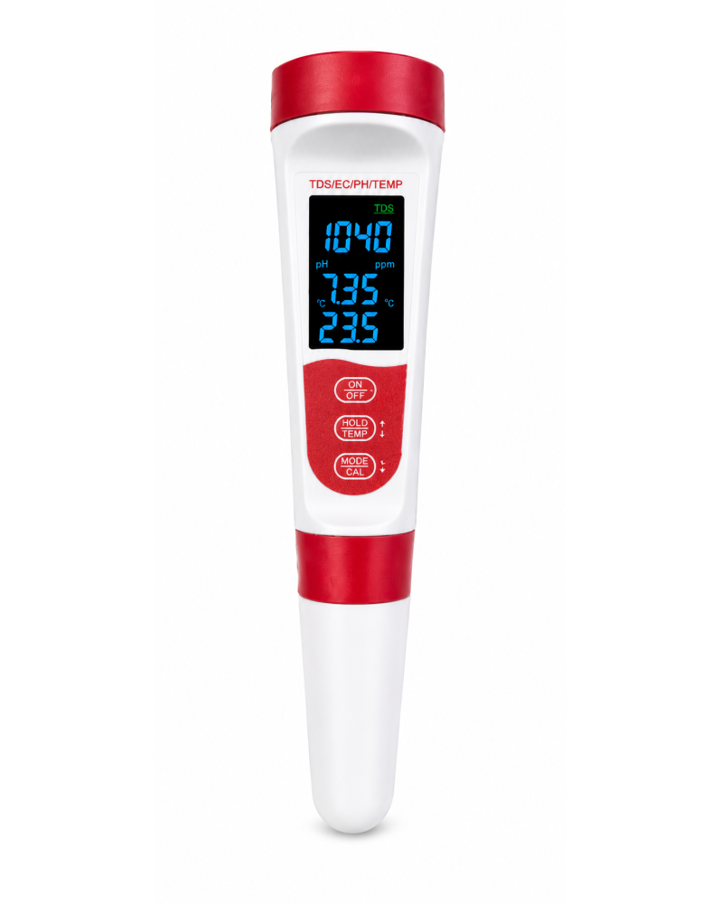Testeur d eau numerique 4 en 1 - pH TDS EC Temperature