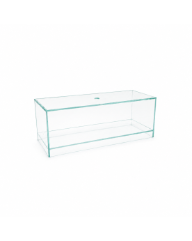 Aquarium Air Skaii 45x17x17 cm sureleve 3 cm couvercle inclus