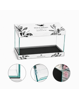 Aquarium ultra clear By Skaii 36x22x26cm accessoires