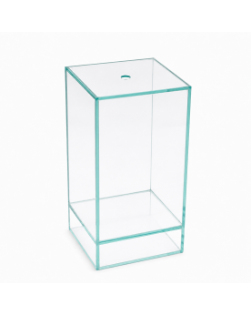 Aquarium Air By Skaii 15x15x25cm ultra clear surélévé 3cm vue générale