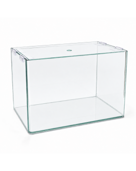 Aquarium float glass By Skaii 45x28x30cm coins arrondis face avant vue générale