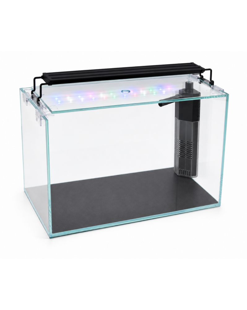 Kit Aquarium 28L Easy By Skaii – Ultra Clear + Filtre de Coin +