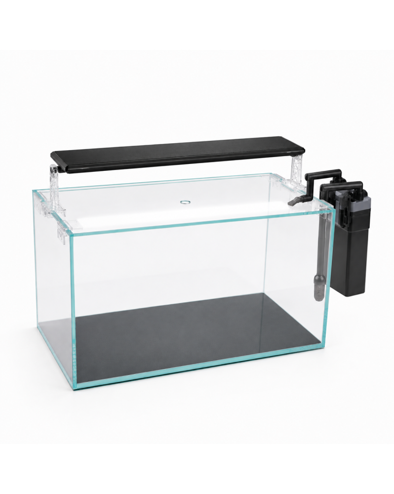 Kit aquarium 28L Advanced By Skaii ultra clear 40x25x28cm filtre suspendu SunSun 500L/h Chihiros AII 40cm Bluetooth