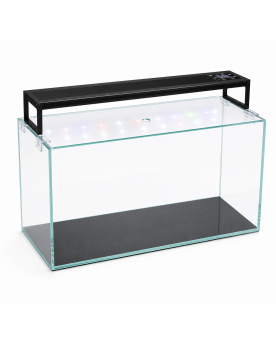 Kit aquarium 38L Ultra Clear Confort By Skaii 45x28x30cm rampe LED SK199 45cm IRC 92