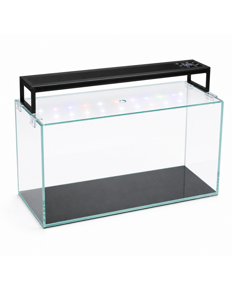 Kit aquarium 38L Ultra Clear Confort By Skaii 45x28x30cm rampe LED SK199 45cm IRC 92