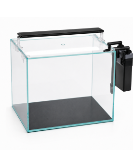 Kit Aquarium Cube 42L Advanced By Skaii – Ultra Clear + Filtre Suspendu + Chihiros AII