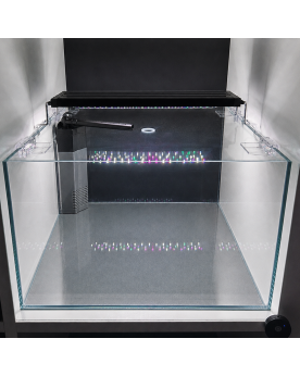 Kit Aquarium pour Kallax 28L Easy By Skaii – Ultra Clear + Filtre de Coin + Rampe LED Full Spectrum