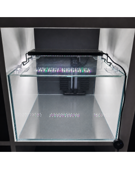 Kit Aquarium pour Kallax 28L Easy By Skaii – Ultra Clear + Pat+Exhau. + Rampe LED Full Spectrum