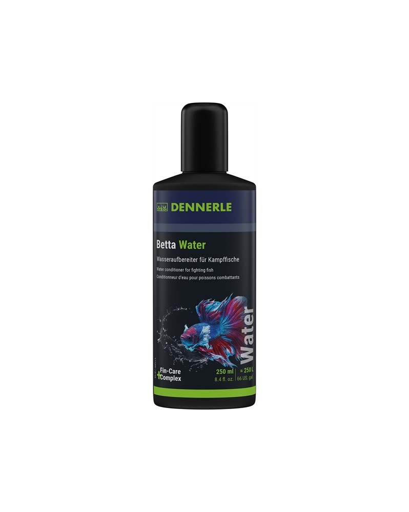 Dennerle Betta Water 250ml conditionneur eau spécial Betta splendens poisson combattant