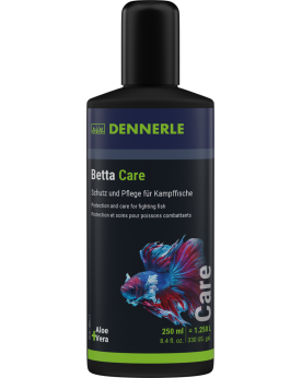 Dennerle Betta Care 250ml soin complet poisson combattant Betta splendens aloe vera