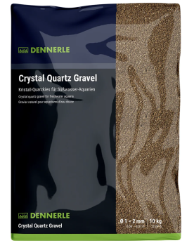 Dennerle - Gravier de Quartz Brun Foncé 10kg
