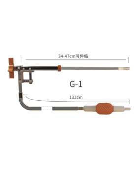 Qanvee G-1 mécanisme poignée rotative start stop drainage aquarium nettoyage substrat