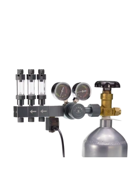 Aquapro TD-202 detendeur CO2 double etage double manometre