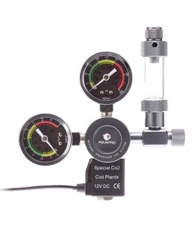 Detendeur CO2 AquaPro NT-102 double manometre electrovanne 12V