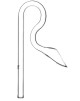 VIV Violet Glass Mini  Outflow 10mm - 150mm - 100-25