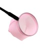 Epuisette de sélection Noire 35cm - Mailles Fines Rose