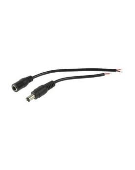 Cables Male et Femelle Jack Led 15cm