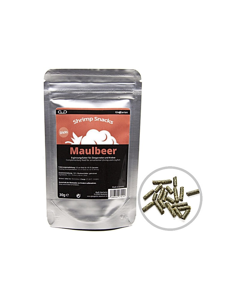 Shrimp Snack Maulbeer 30g (Mûrier)