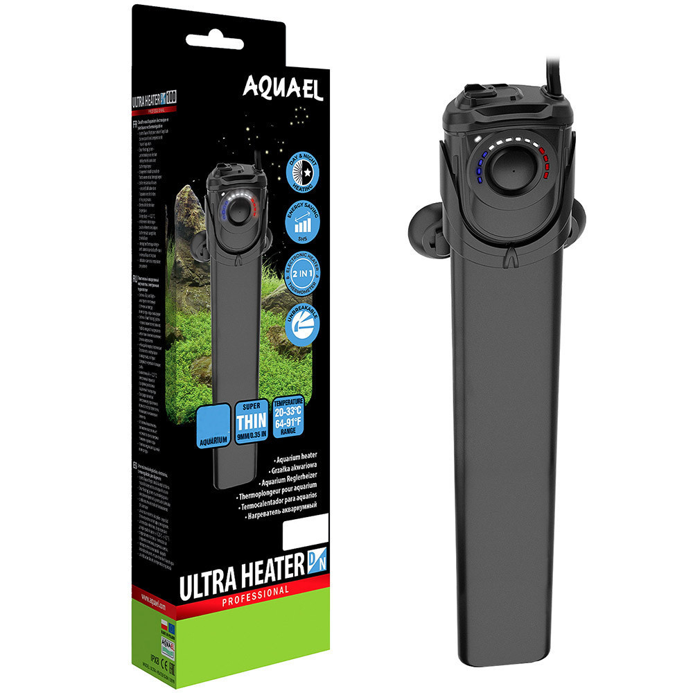 Chauffage interne aquarium - thermoplongeur immergé thermostat ventouses température réglable compact