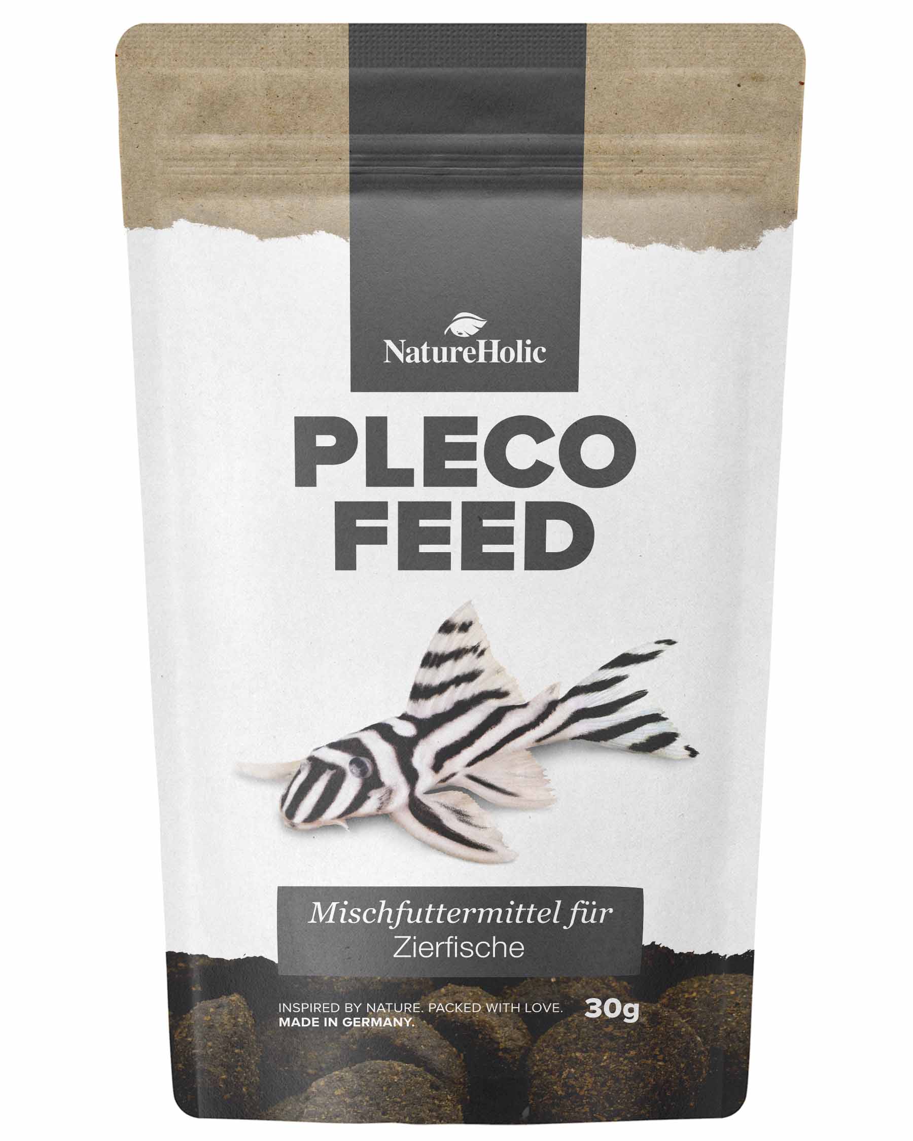 Nourriture poisson de fond - pastille coulante loricaridé ancistrus pleco corydoras spiruline bois végétal sol aquarium broutage