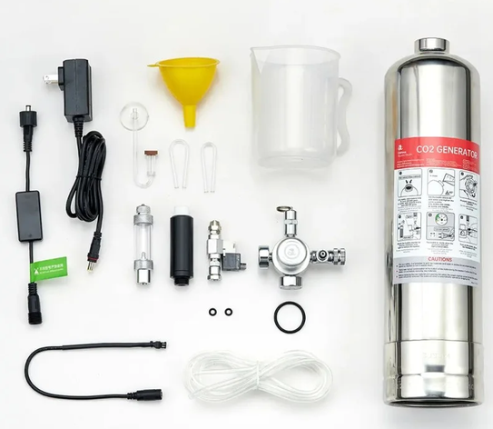 Bio CO2 aquarium - kit fermentation levures nano débutant plantes croissance CO2 économique