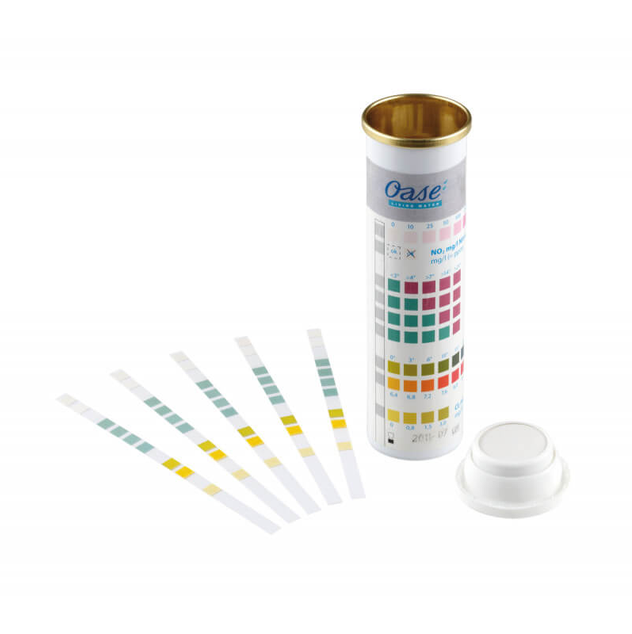 Bandelette test aquarium - test rapide pH KH GH nitrites nitrates multi-paramètres contrôle routine eau crevettes