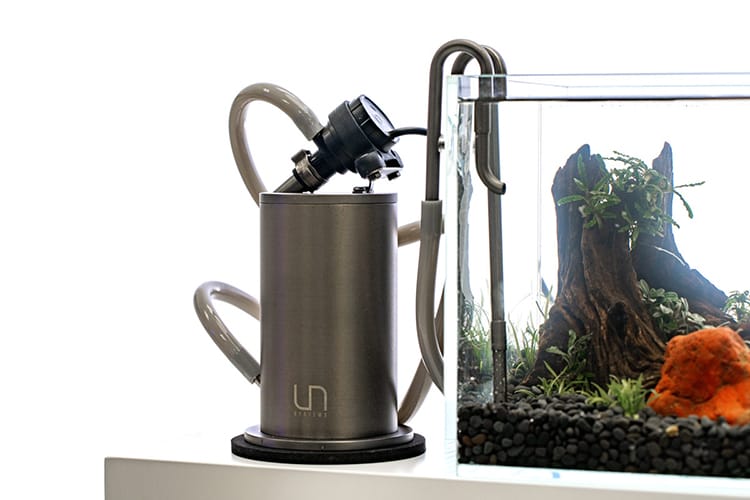 Filtration Wabi-Kusa petit aquarium - filtre compact nano terrarium débit doux faible volume eau saine