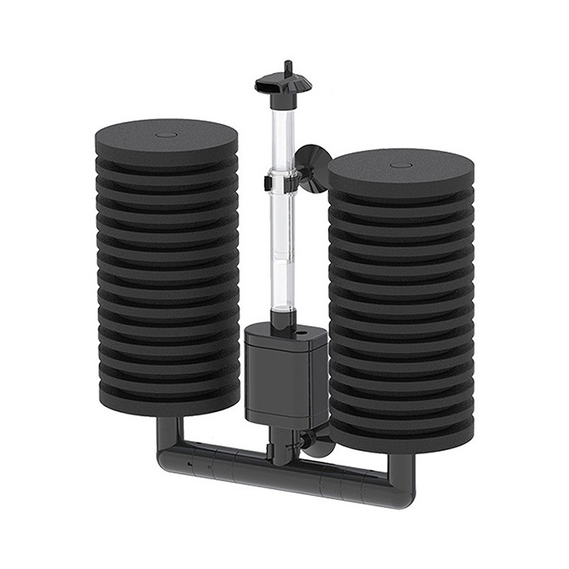 Filtre exhausteur aquarium crevettes - filtre à air mousse brassage doux juvéniles élevage batterie